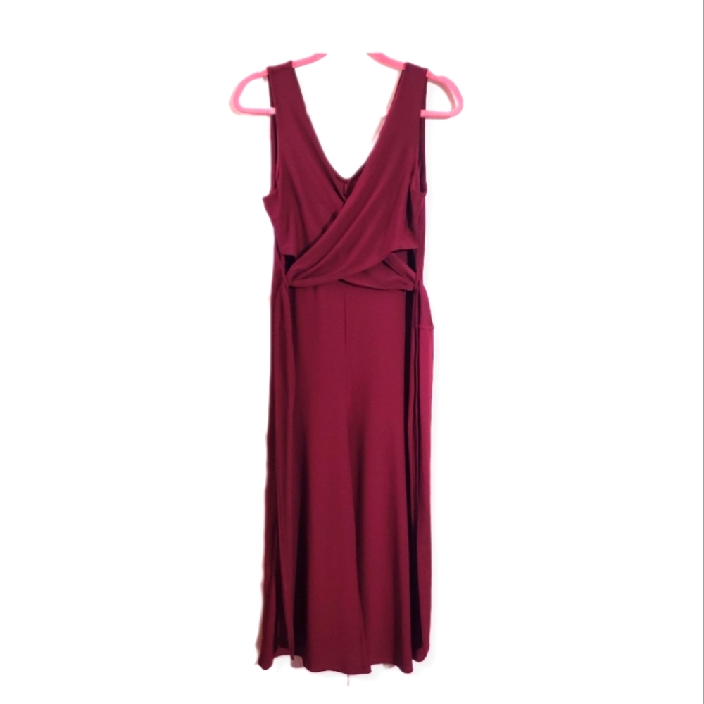 Blāshe reddish/Burgandy long romper sizes L